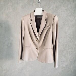 Calvin Klein | Blazer | 2 Button | Khaki (Beige) | 14 (16)